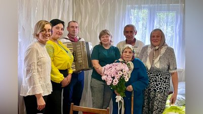 Наталія Масловська, довгожителька з Волині