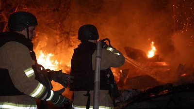 Атака РФ на Одещину 1 вересня 2026 року, пожежа, ДСНС