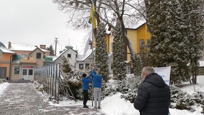 У Кременці підняли олімпійський прапор У Кременці підняли олімпійський прапор