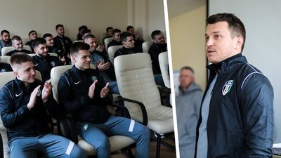 Футбольний клуб "Олександрія" вийшов із відпустки. Гравцям представили новий тренерський склад