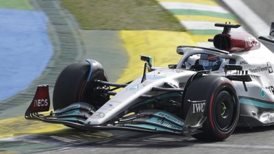 Дубль Mercedes, перша у кар'єрі перемога Расселла. Як пройшов передостанній гран-прі сезону Формули-1