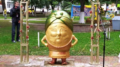На Житомирщині відкрили пам'ятник картоплі На Житомирщині відкрили пам'ятник картоплі