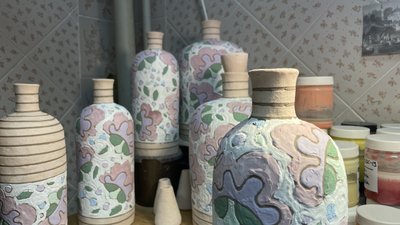 Панно Зінаїди Близнюк з Полтавщини стало частиною інсталяції в Антарктиді Панно Зінаїди Близнюк з Полтавщини стало частиною інсталяції в Антарктиді