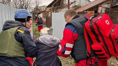 ДСНС, обстріл Нікополь