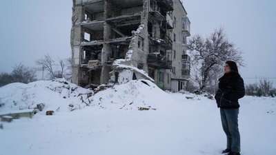 Альона Яковенко в Ізюмі 