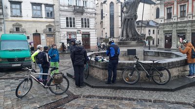 Львів’яни долучилися до акції "Велосипедом на роботу" Львів’яни долучилися до акції "Велосипедом на роботу"