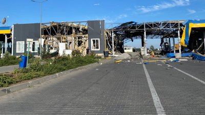 Атака РФ на Ізмаїльський район 1 вересня 2026 року, пункт пропуску «Орлівка»