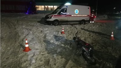 На Сумщині загинув 20-річний водій мопеда