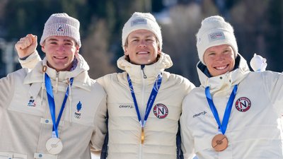 Подіум лижних перегонів на Олімпіаді-2026
