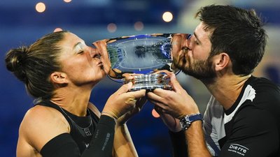 Сара Еррані та Андреа Вавассорі здобули перемогу в міксті US Open оновленого формату