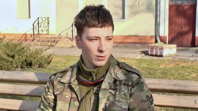 Доброволець Назар Міхальчук. Доброволець Назар Міхальчук.