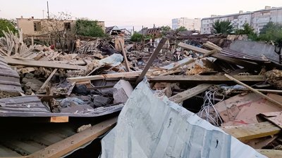 Російські війська обстріляли спальний район у Миколаєві Російські війська обстріляли спальний район у Миколаєві
