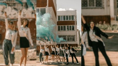 Фотограф з Івано-Франківська відзняв випускників на руїнах Чернігова. ФОТОРЕПОРТАЖ Фотограф з Івано-Франківська відзняв випускників на руїнах Чернігова. ФОТОРЕПОРТАЖ