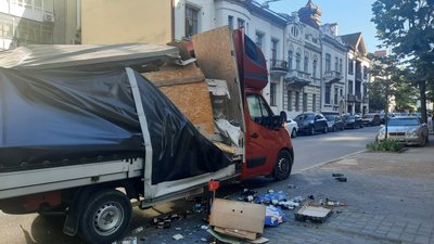 ДТП, потрійна аварія, блокування руху, вулиця Чорновола, Франківськ