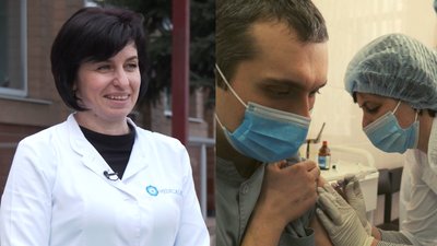 Першою в Україні вакцинувала людину від коронавірусу. Медсестра з Черкащини Наталія Завірюха