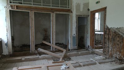 Ванна кімната Качанівського палацу Ванна кімната Качанівського палацу