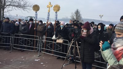 На набережній Тернопільського ставу відбулося освячення води На набережній Тернопільського ставу відбулося освячення води