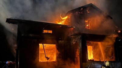 Смерть, ДСНС, загиблий, пожежа, Старі Кути, Кутська громада, Івано-Франківщина