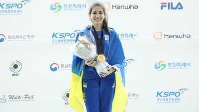 Маргарита Тарканій — чемпіонка світу з кульової стрільби. Маргарита Тарканій — чемпіонка світу з кульової стрільби.