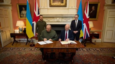 Україна та Велика Британія уклали угоду про кредитну підтримку оборонних спроможностей