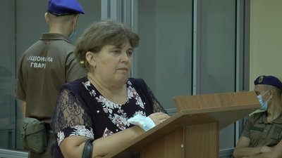 Сестра загиблого охоронця Світлана Кільчевська Сестра загиблого охоронця Світлана Кільчевська