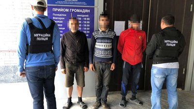 На Дніпропетровщині викрили чотирьох нелегальних мігрантів