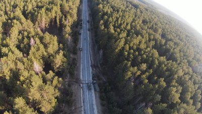 Російська техніка на підступах до Славутича Російська техніка на підступах до Славутича