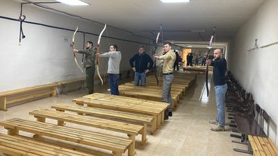 Терапія стрільбою з лука: "Луцькі соколи" тренують військових Терапія стрільбою з лука: "Луцькі соколи" тренують військових
