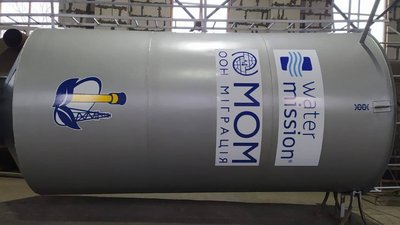 Зношена майже на 100%: в одному з сіл Печенізької громади Харківщини замінюють водонапірну вежу Зношена майже на 100%: в одному з сіл Печенізької громади Харківщини замінюють водонапірну вежу