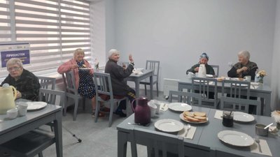 У шелтер для людей старшого віку на Івано-Франківщині прибули переселенці з Донецької області У шелтер для людей старшого віку на Івано-Франківщині прибули переселенці з Донецької області