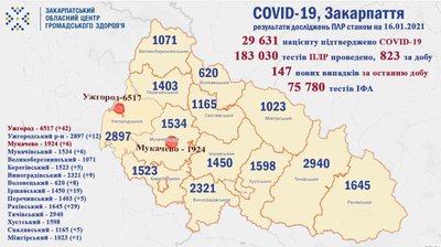 COVID-19 на Закарпатті COVID-19 на Закарпатті