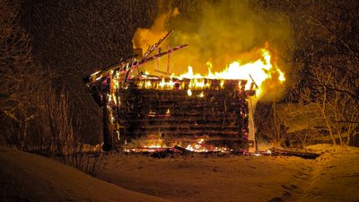 Згорів будинок у селі Урич