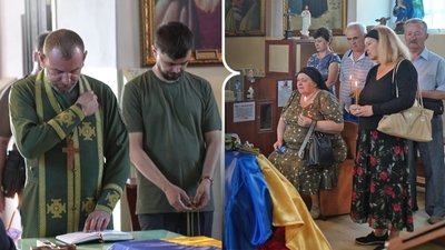 Херсон, ЗСУ, прощання, загиблий військовий, Григорій Булюк
