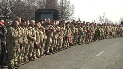 На Карачуні вшанували пам'ять загиблих українських воїнів