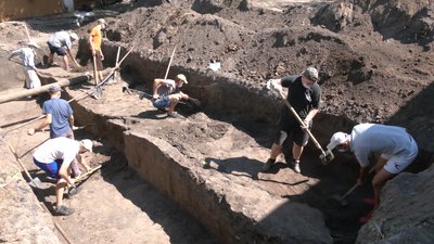 У центрі Черкас виявили артефакти 14 сторіччя У центрі Черкас виявили артефакти 14 сторіччя