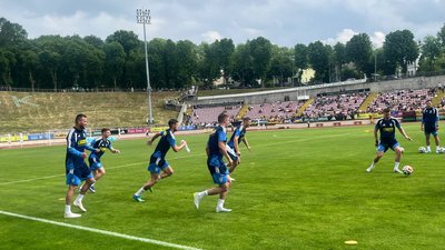 Відкрите тренування збірної