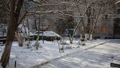 Херсон, погода, сніг, зима