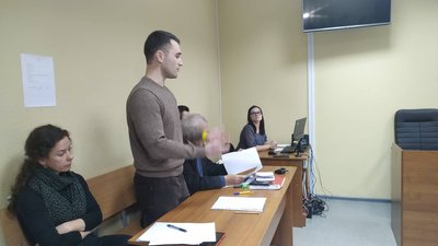 Адвокат родини Левченко Дмитро Семеха