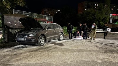 Автомобіль, який вибухнув у Інгульському районі Миколаєва