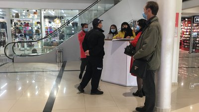 У Вінниці перевіряють дотримання маскового режиму у торгових центрах