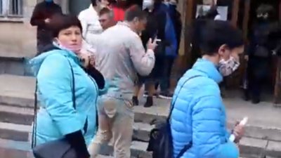 На Сумщині протестують проти дистанційного навчання