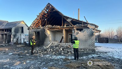 Російські війська ударними безпілотниками атакували Чернігівський район