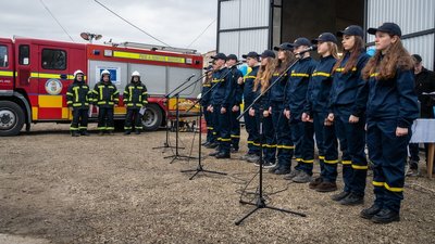 55 пожежна частина, відкриття частини