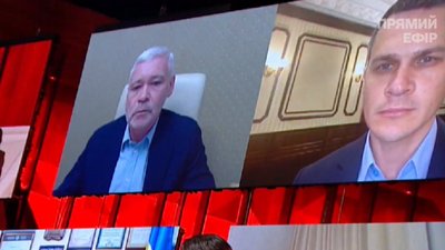 COVID у Харкові: Терехов і Кучер звинуватили один одного в прямому ефірі