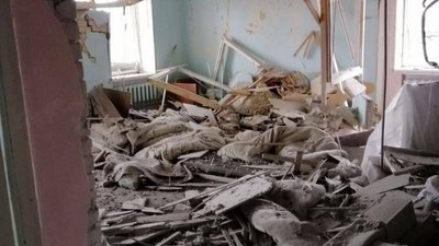 Військові РФ обстріляли лікарню у Василівці: є загиблі Військові РФ обстріляли лікарню у Василівці: є загиблі
