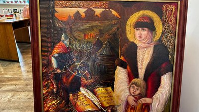 "Березневий вернісаж" – на Житомирщині відкрилася виставка художниці Катерини Лисової