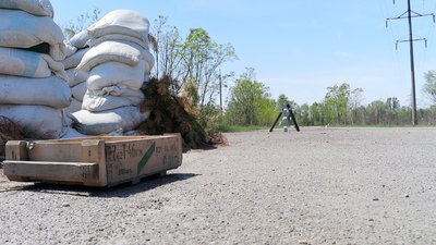 Росіяни окопалися в "Рудому лісі" Росіяни окопалися в "Рудому лісі"