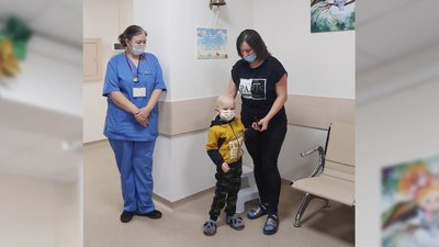 Одужав та виписався: хлопчик з Волині, який лікувався у Львові від лейкемії, поїхав додому Одужав та виписався: хлопчик з Волині, який лікувався у Львові від лейкемії, поїхав додому