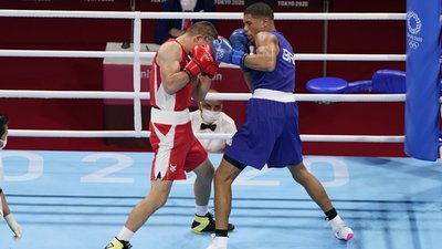 Олександр Хижняк на Олімпіаді-2020 Олександр Хижняк на Олімпіаді-2020