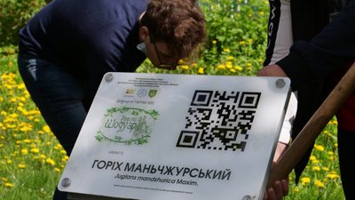 На Житомирщині студенти та викладачі університету розкривають дендрологічні таємниці міського парку На Житомирщині студенти та викладачі університету розкривають дендрологічні таємниці міського парку